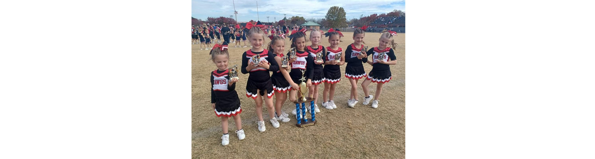 PeeWees Take 5th Place 2021 Tri-County Jr. Pro Cheer Competition!